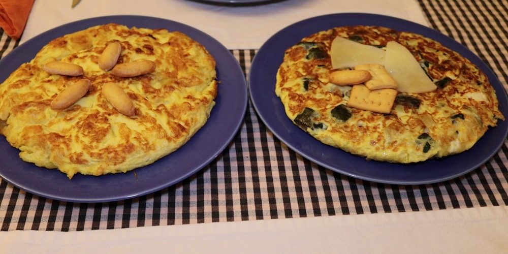 CUINA RÀPIDA: Truites ràpides de patata i de carbassó amb formatgets (quesitos)