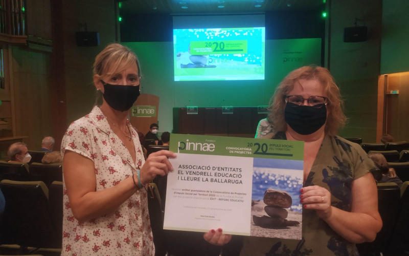 La Ballaruga ha estat una de les Entitats premiades per la Fundació Pinnae