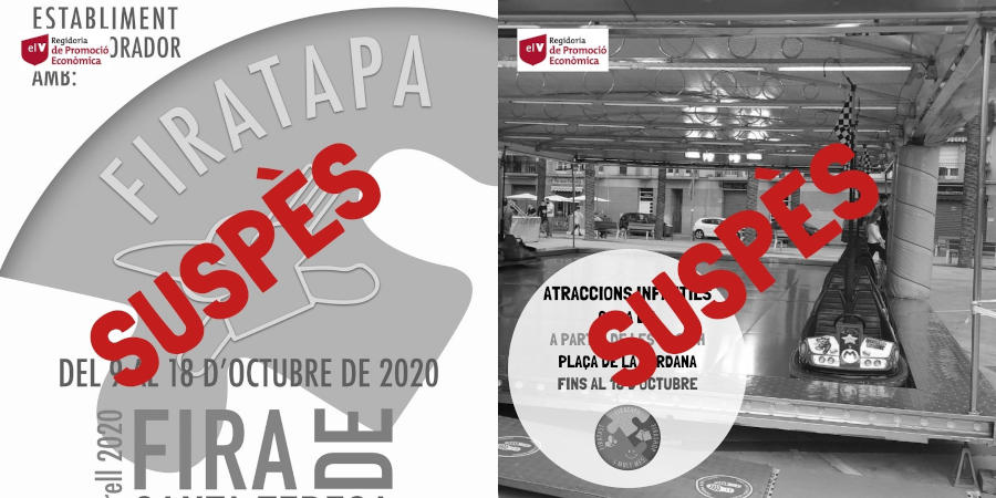 suspensió fira santa Teresa